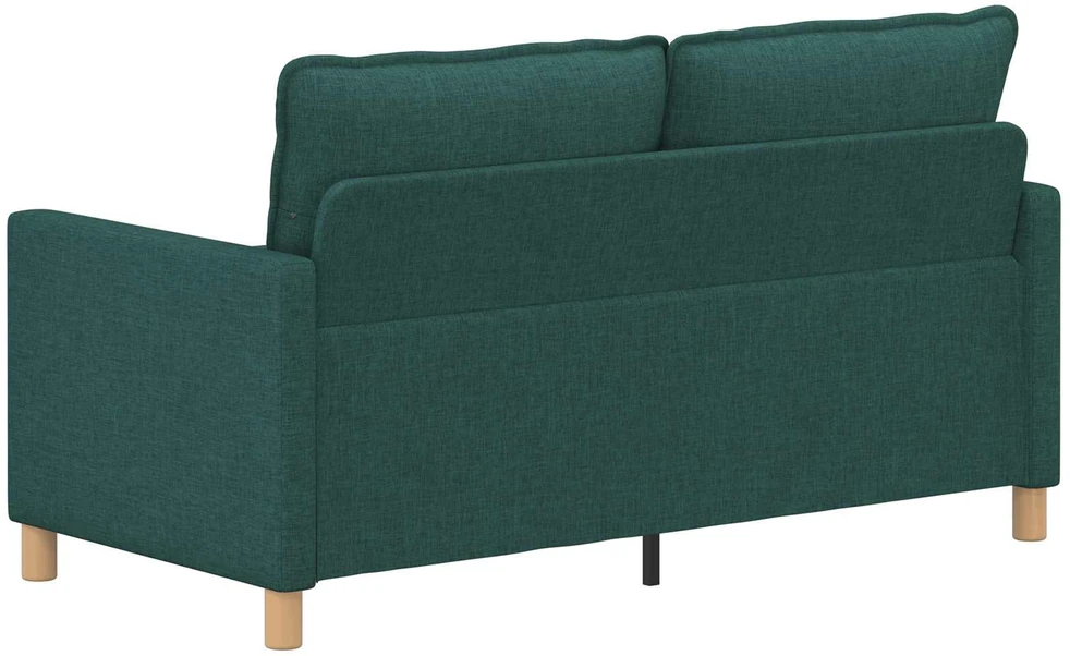 Sofa 2 vietos Tamsiai žalia 156 x 81 x 87,5 cm Audinys