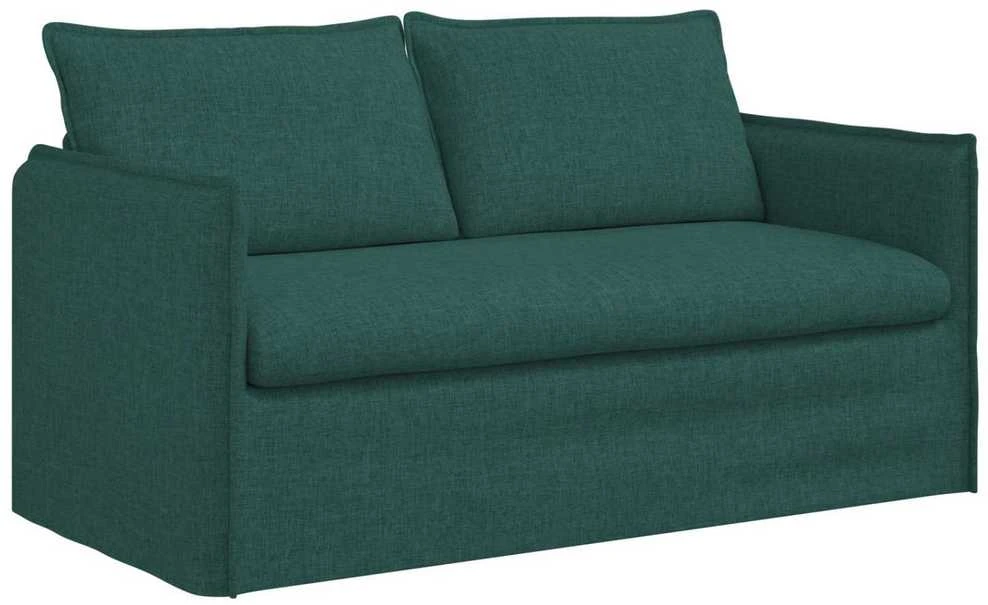 Sofa Tamsiai žalia 195 x 82 x 85 cm Metalas