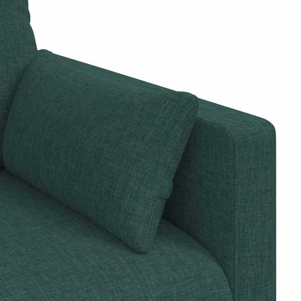 Sofa 180cm Tamsiai žalia Metalas