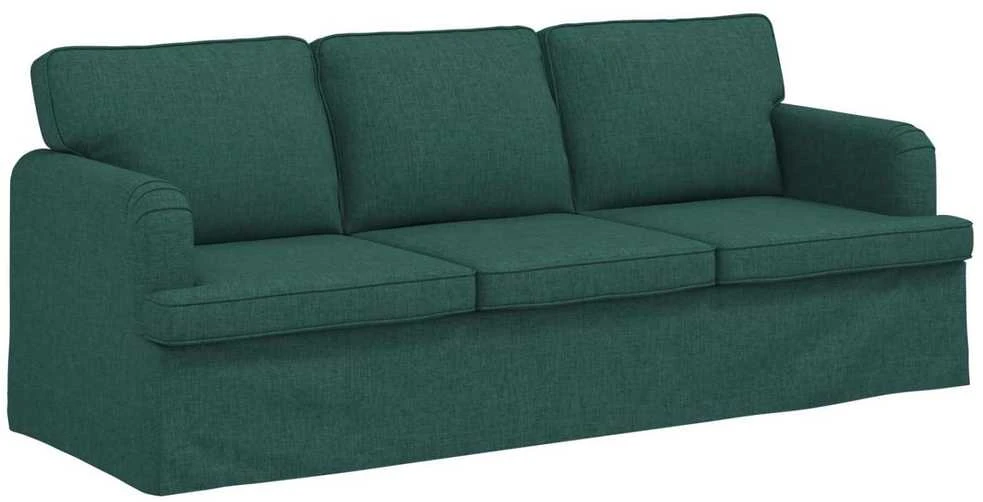 Sofa Tamsiai žalia 142 x 80 x 85 cm Metalas