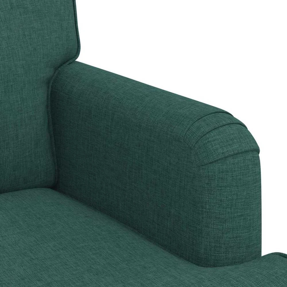 Sofa Tamsiai žalia 142 x 80 x 85 cm Metalas