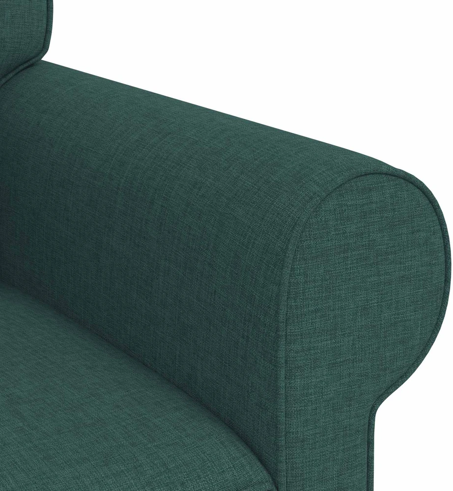 Sofa Tamsiai žalia 215 x 82 x 80 cm Metalas