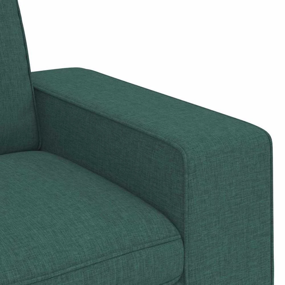Sofa Tamsiai žalia 222 x 80 x 82 cm Metalas