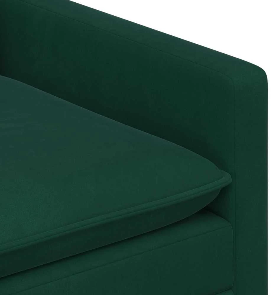 Sofa Tamsiai žalia 76 x 81 x 87,5 cm Aksomas