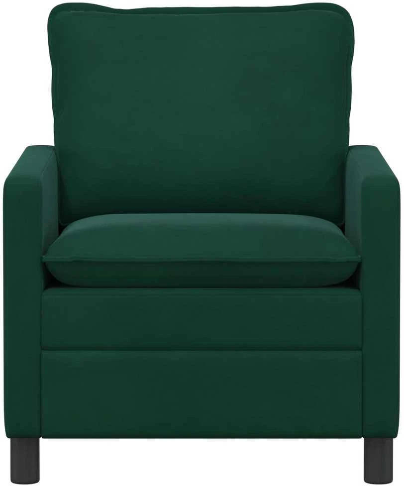 Sofa Tamsiai žalia 76 x 81 x 87,5 cm Aksomas