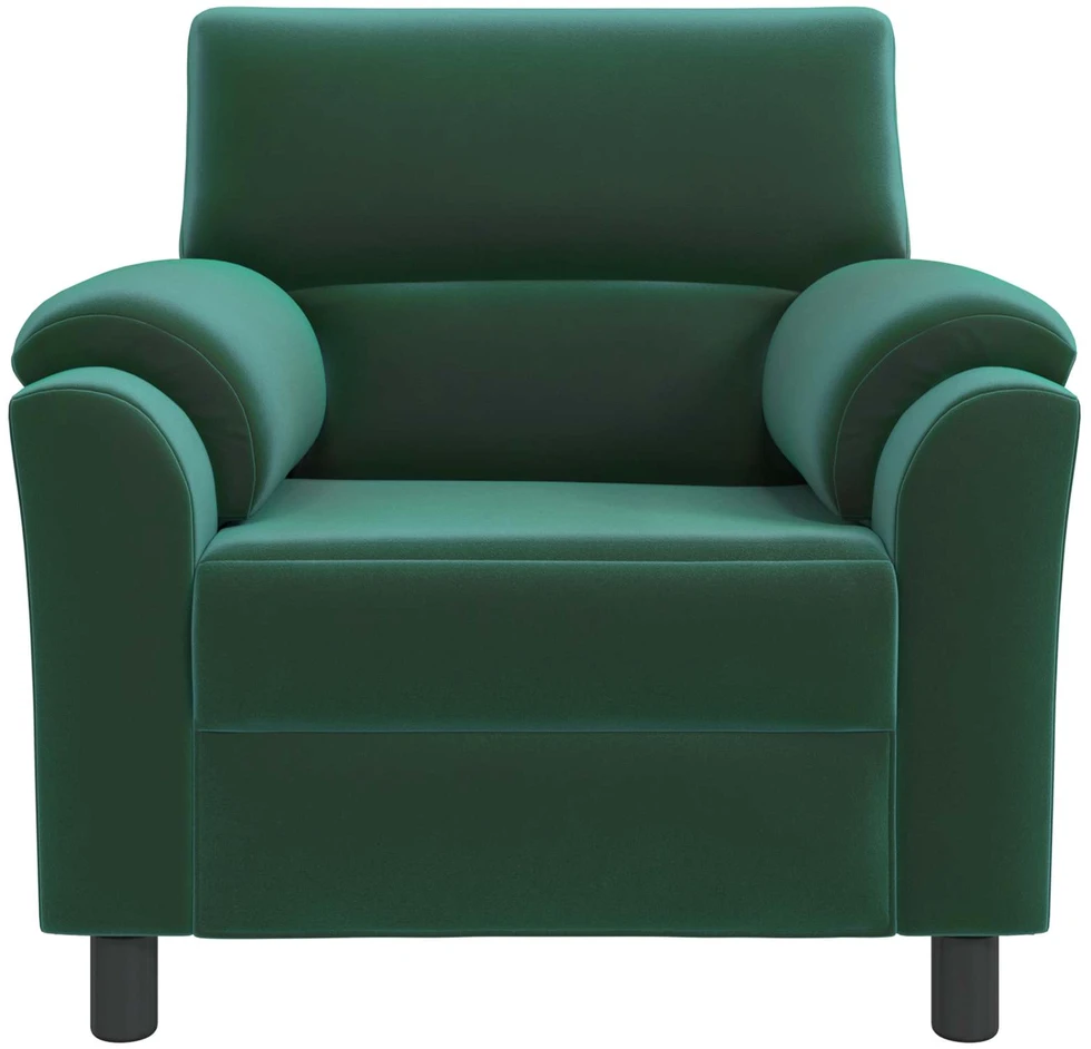 Sofa Tamsiai žalia 94 x 85 x 93 cm Aksomas