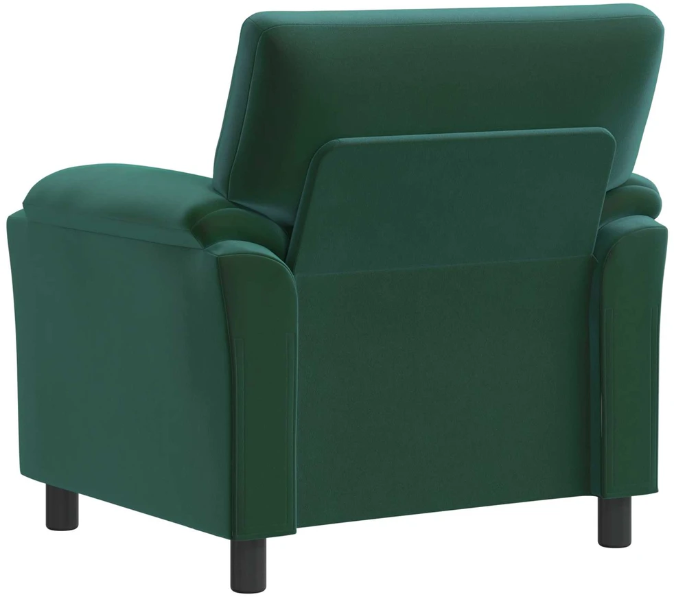Sofa Tamsiai žalia 94 x 85 x 93 cm Aksomas