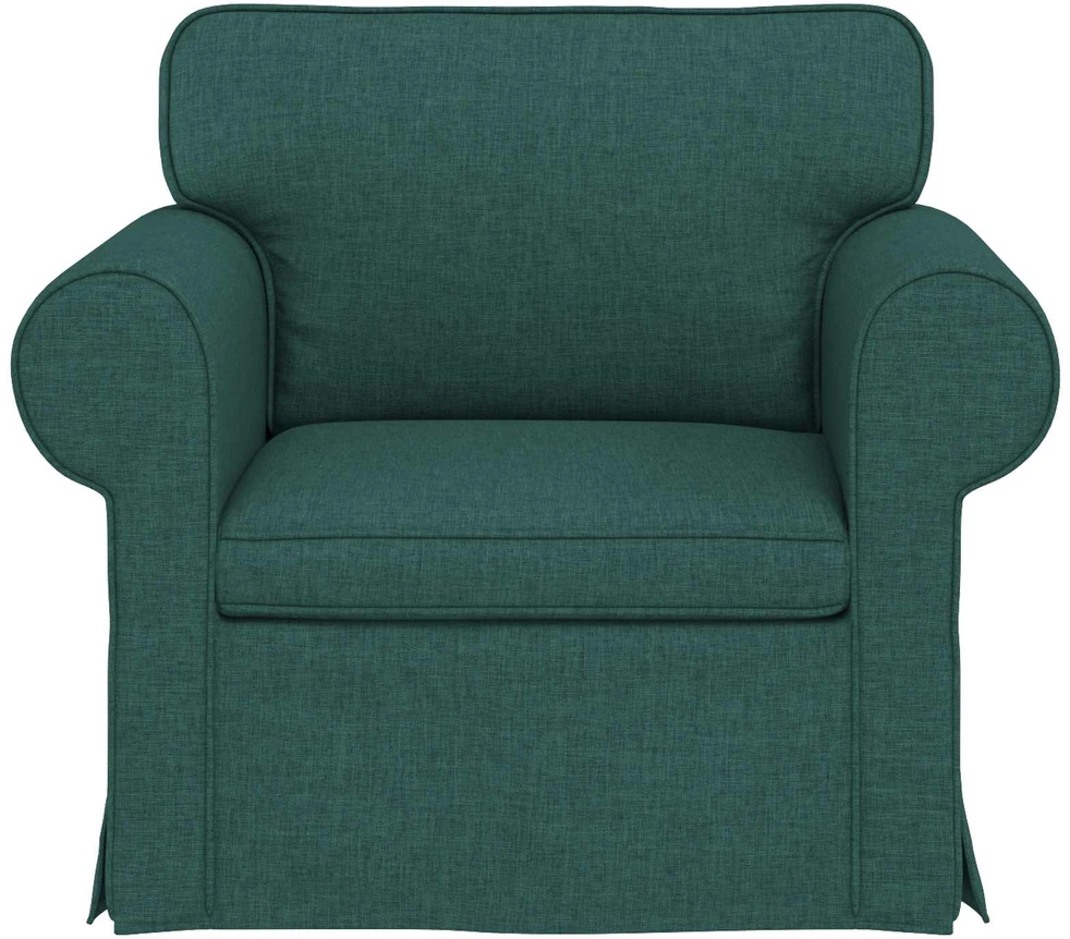 Sofa Tamsiai žalia 95 x 82 x 80 cm audinys