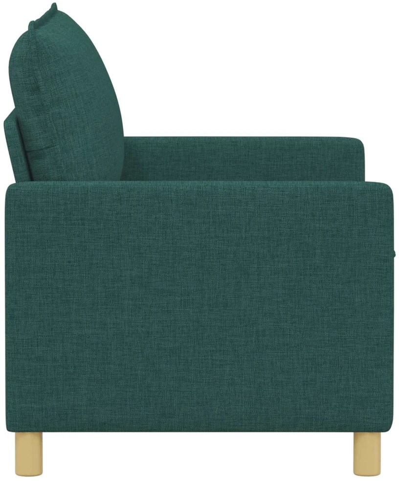 Sofa Tamsiai žalia 126 x 81 x 87,5 cm Audinys