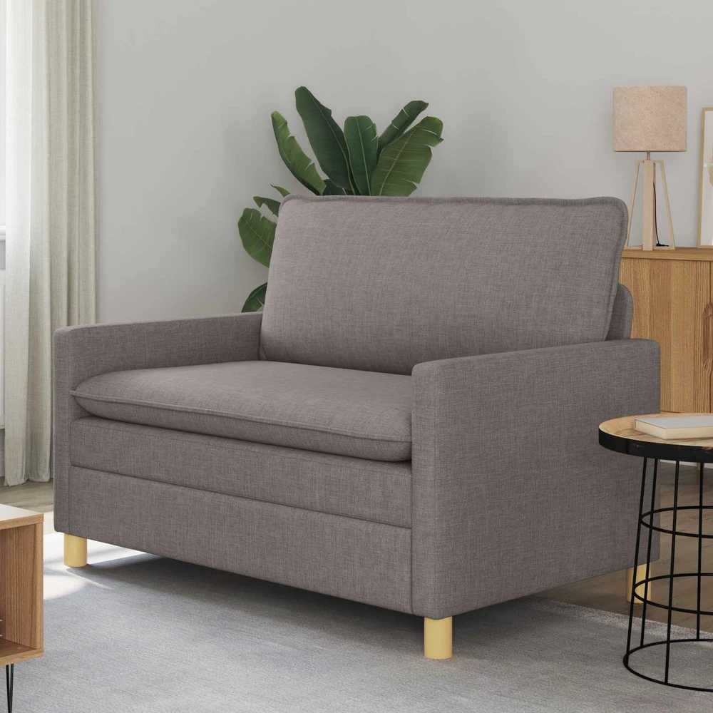 Sofa Taupe 126 x 81 x 87,5 cm Audinys