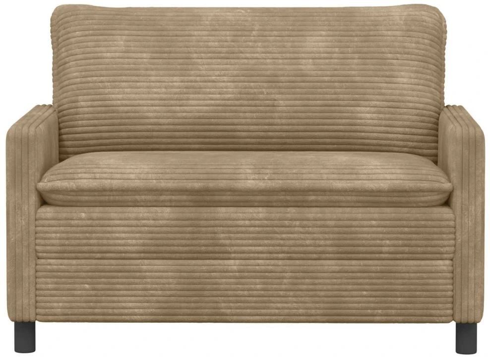 Sofa Taupe 126 x 81 x 87,5 cm Poliesteris