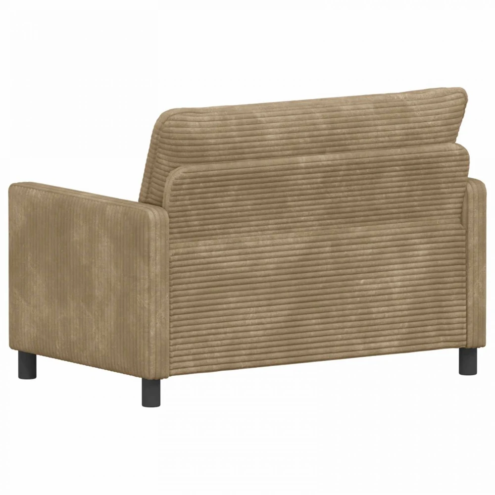 Sofa Taupe 126 x 81 x 87,5 cm Poliesteris