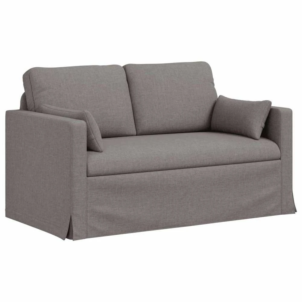 Sofa Taupe 138 x 78 x 80 cm Metalas