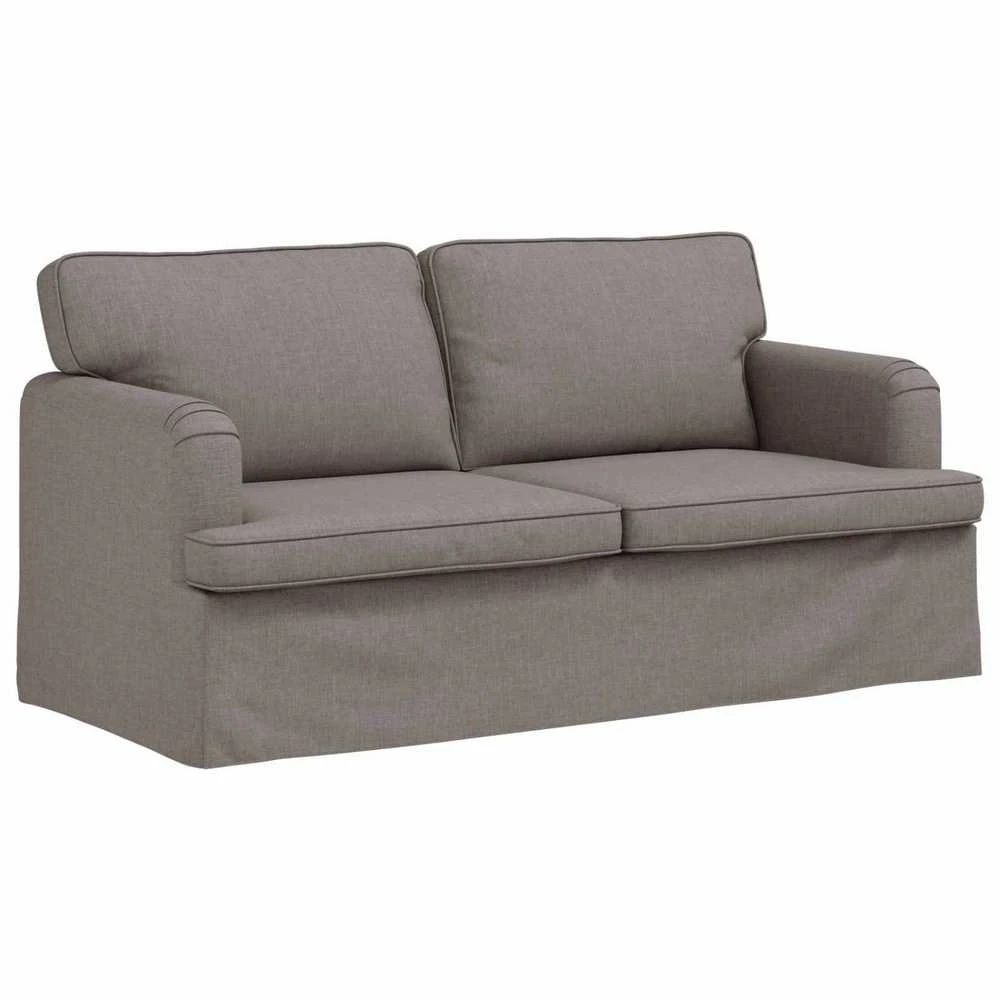 Sofa Taupe 142 x 80 x 85 cm Metalas