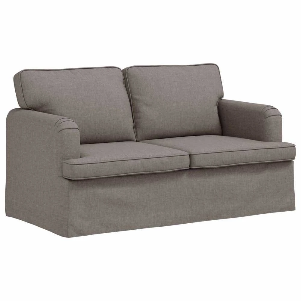 Sofa Taupe 142 x 80 x 85 cm Metalas