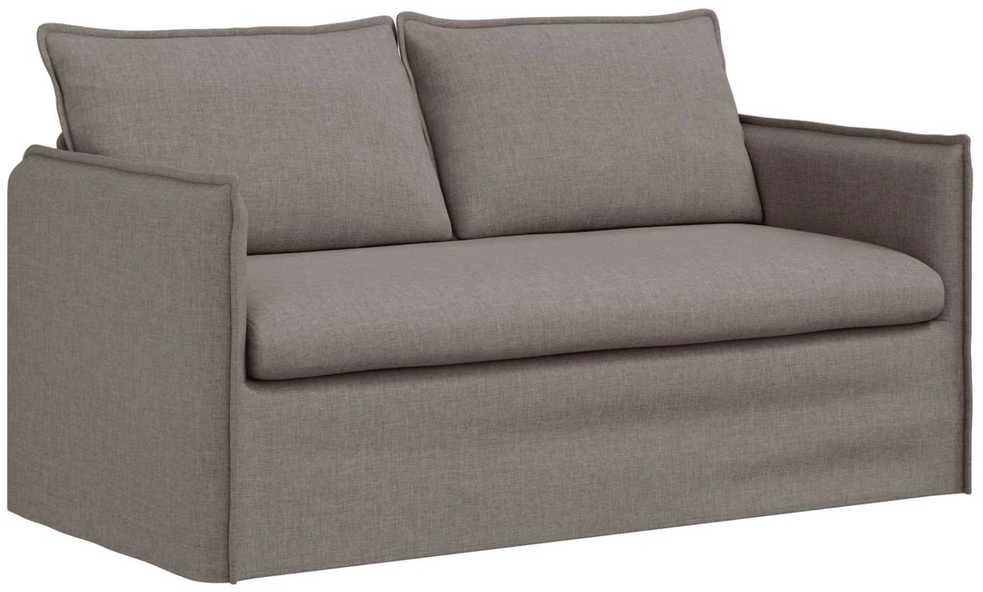 Sofa Taupe 195 x 82 x 85 cm Metalas