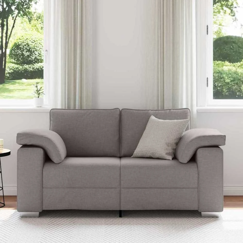 Dvivietė sofa Taupe 160 cm audinys