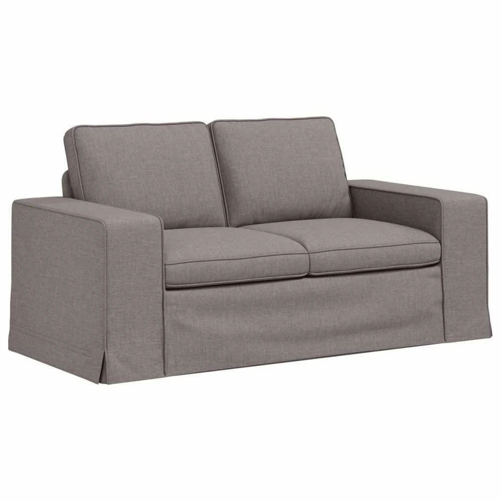 Sofa Taupe 162 x 80 x 82 cm Metalas