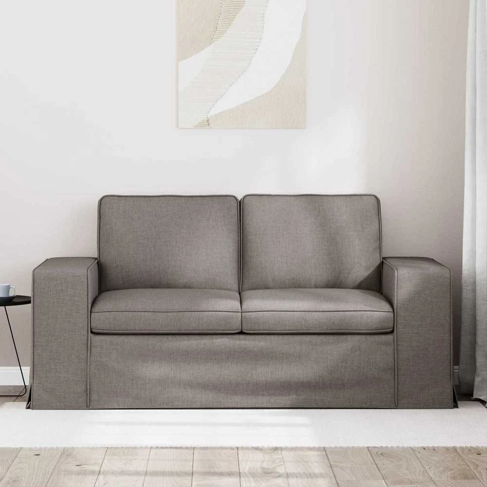 Sofa Taupe 162 x 80 x 82 cm Metalas