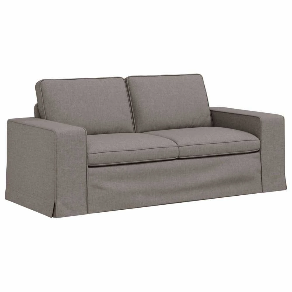 Sofa Taupe 182 x 80 x 82 cm Metalas