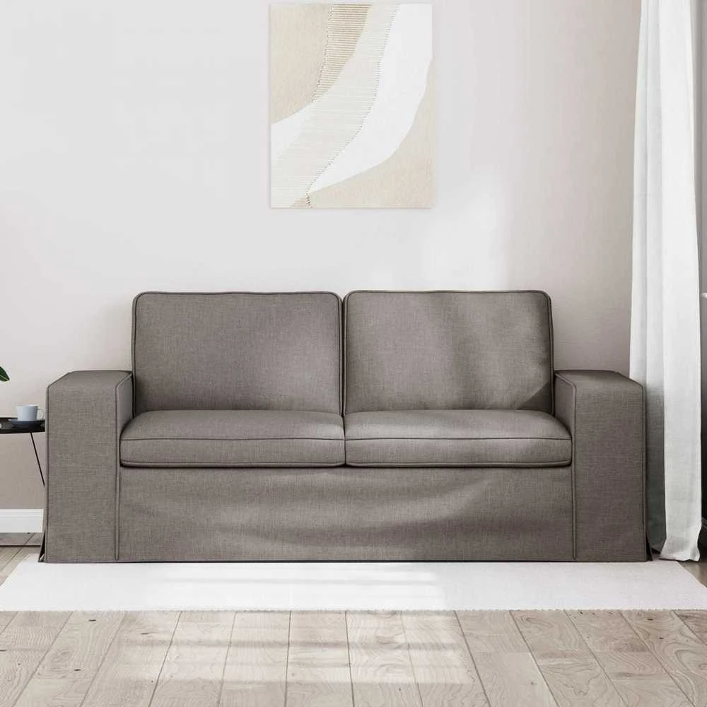 Sofa Taupe 182 x 80 x 82 cm Metalas