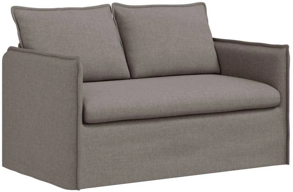 Sofa Taupe 195 x 82 x 85 cm Metalas