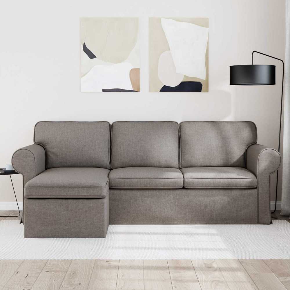 Sofa Tortora 215 x 138 x 80 cm audinys