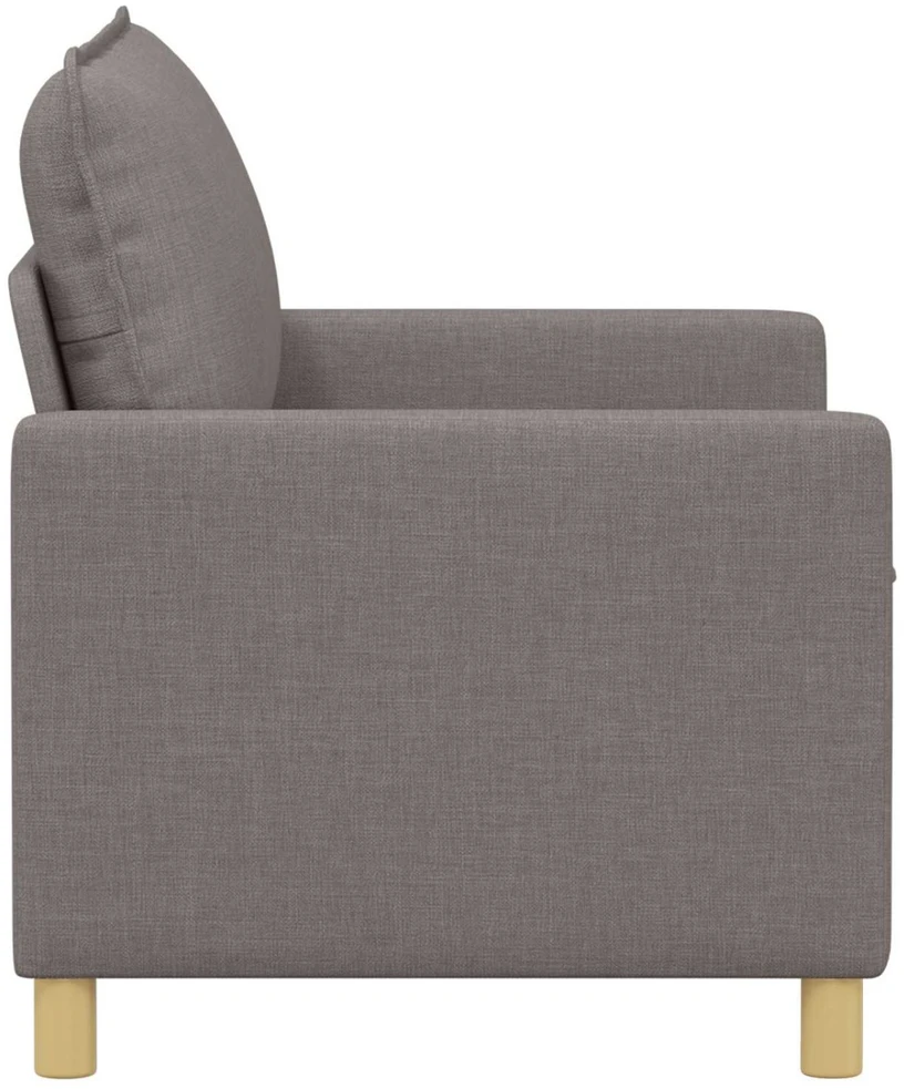 Sofa Taupe 126 x 81 x 87,5 cm Audinys
