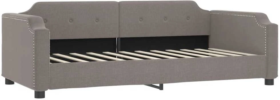 Sofa, taupe spalvos, 100x200cm, audinys