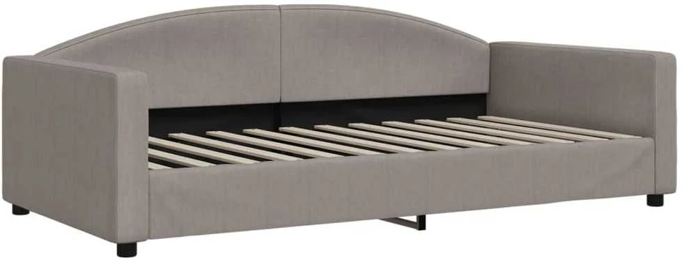Sofa, taupe spalvos, 100x200cm, audinys