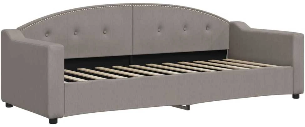 Sofa, taupe spalvos, 80x200cm, audinys