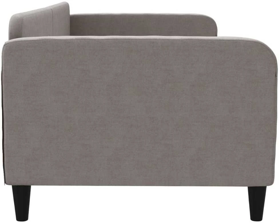 Sofa, taupe spalvos, 90x200cm, audinys