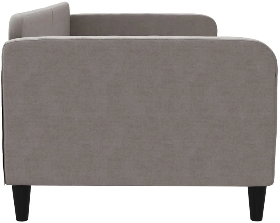 Sofa, taupe spalvos, 90x200cm, audinys