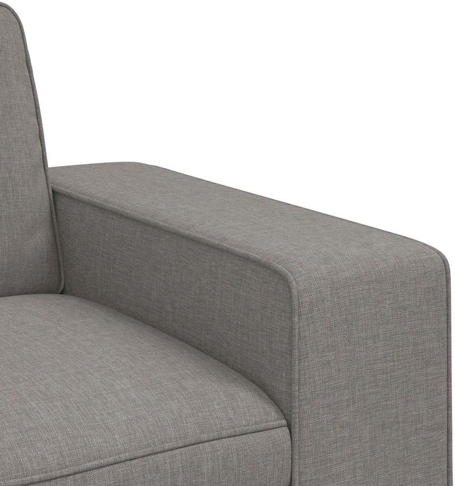 Fotelis Sofa Taupe 102 x 80 x 82 cm Metalas