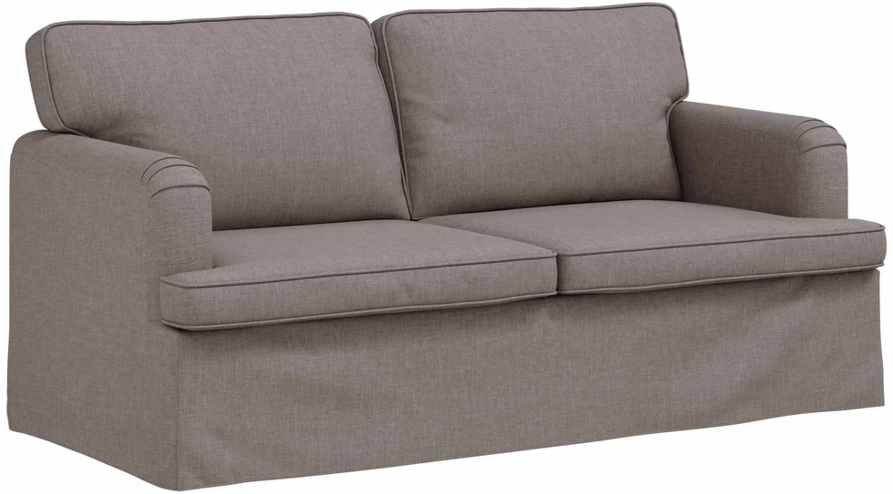 Sofa Taupe 142 x 80 x 85 cm Metalas