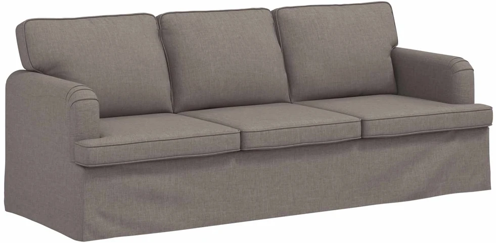 Sofa Taupe 142 x 80 x 85 cm Metalas