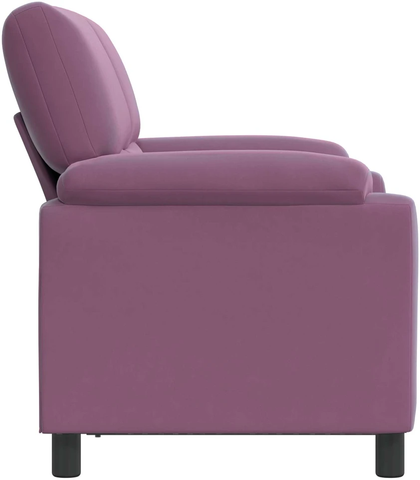 Sofa Violetinė 154 x 85 x 93 cm Aksomas