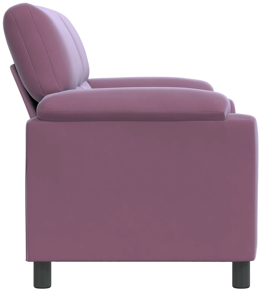 Sofa Violetinė 174 x 85 x 93 cm Aksomas