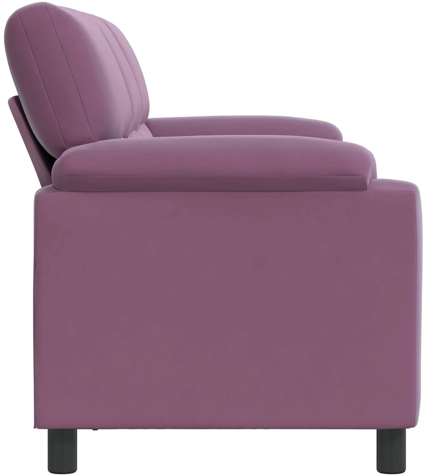 Sofa Violetinė 214 x 85 x 93 cm Aksomas