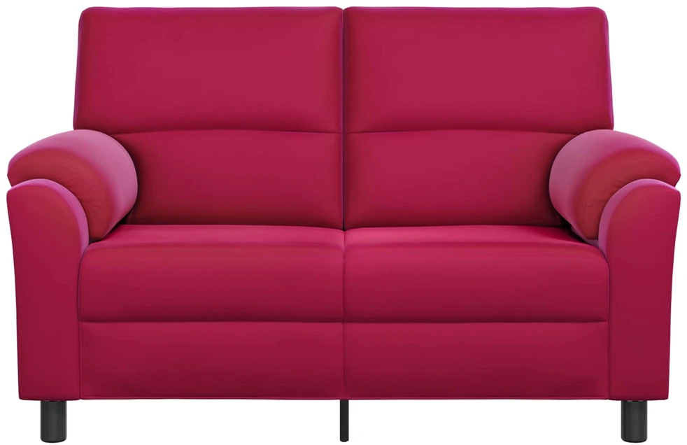 Sofa Vyno raudona 154 x 85 x 93 cm Aksomas