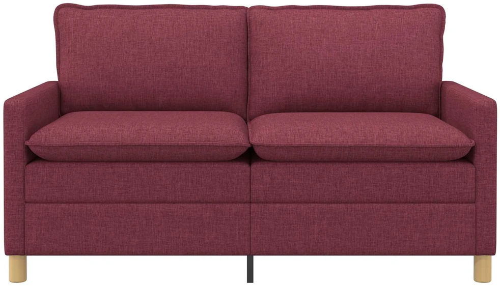 Sofa Vyno raudona 156 x 81 x 87,5 cm Audinys