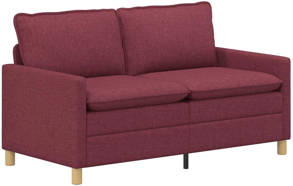 Sofa Vyno raudona 156 x 81 x 87,5 cm Audinys