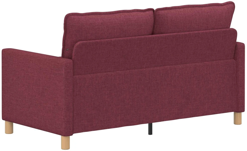 Sofa Vyno raudona 156 x 81 x 87,5 cm Audinys