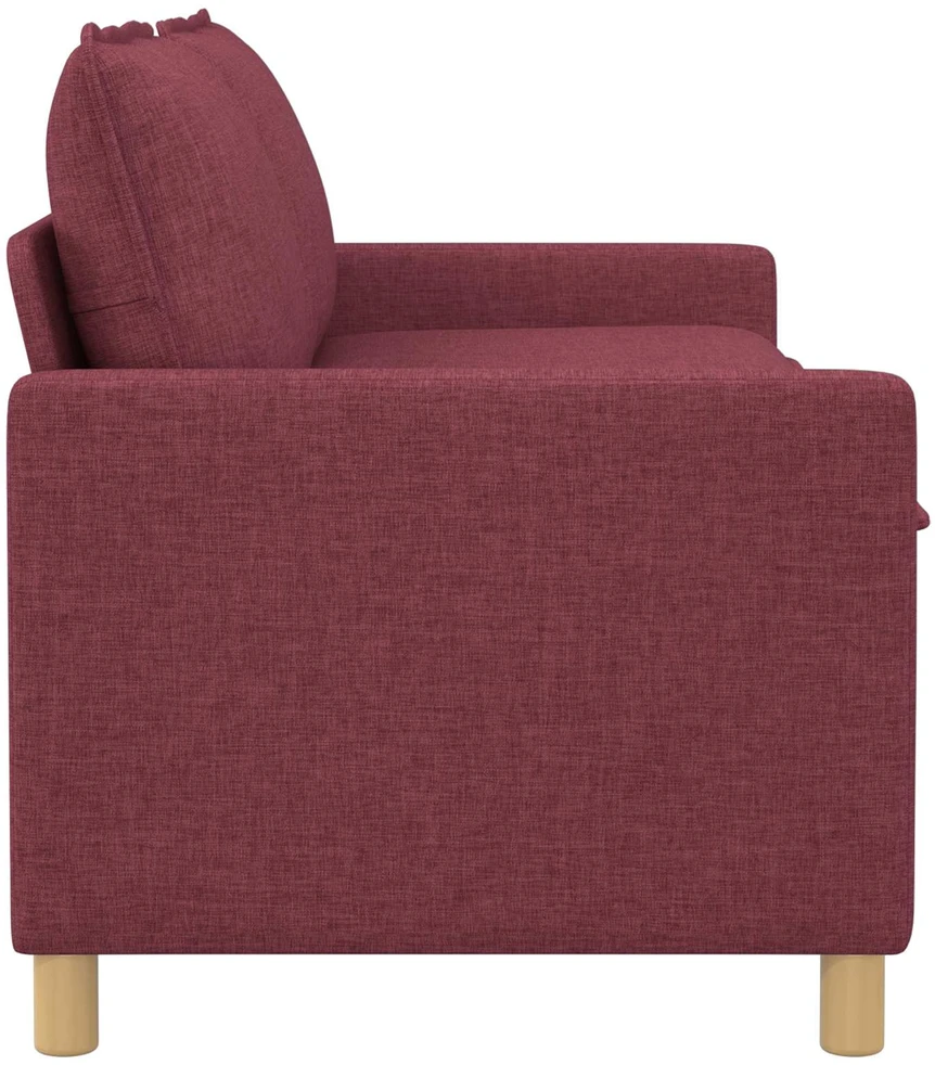Sofa Vyno raudona 156 x 81 x 87,5 cm Audinys