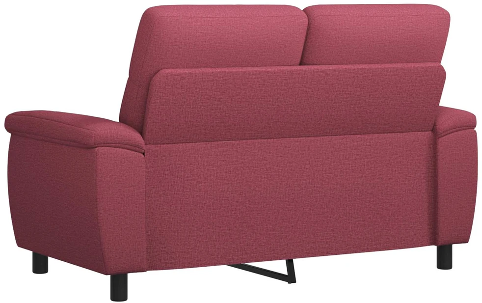 Sofa Vyno raudona 158 x 90 x 95 cm Audinys