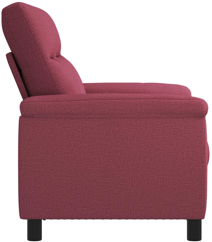 Sofa Vyno raudona 178 x 90 x 95 cm Audinys