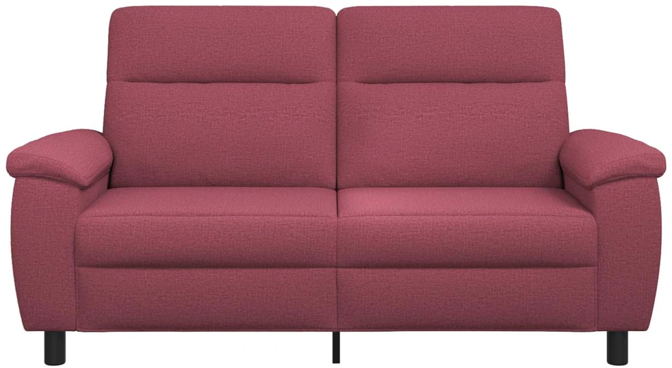 Sofa Vyno raudona 178 x 90 x 95 cm Audinys