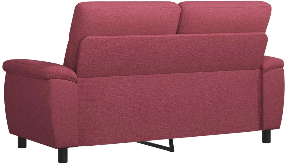 Sofa Vyno raudona 178 x 90 x 95 cm Audinys