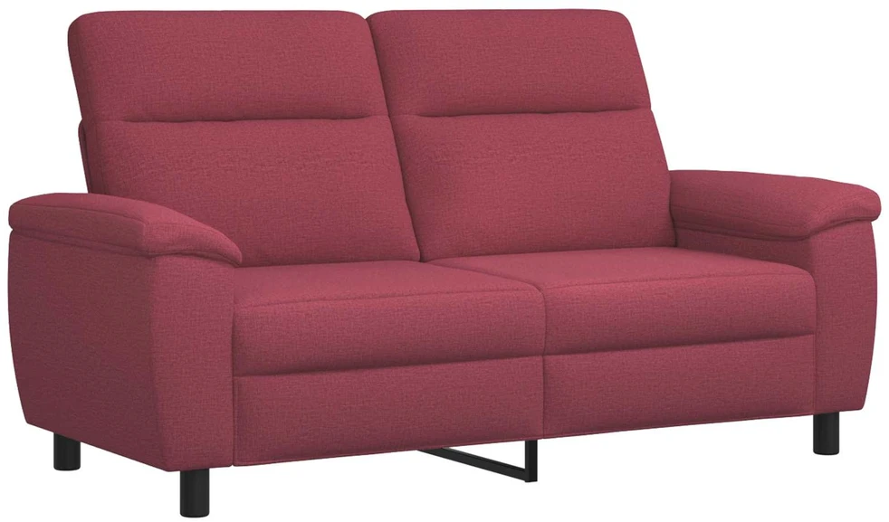 Sofa Vyno raudona 178 x 90 x 95 cm Audinys