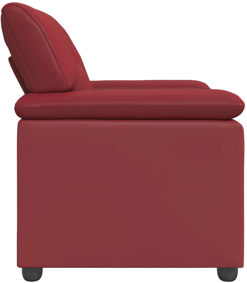 Sofa Vyno raudona 91 x 85 x 93 cm Dirbtinė oda